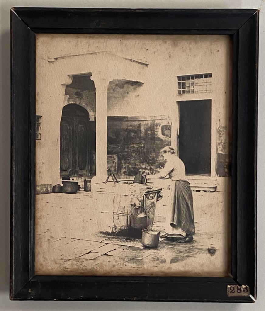 Alfred Steiglitz "Venetian Courtyard" Photograph (1 of 3)