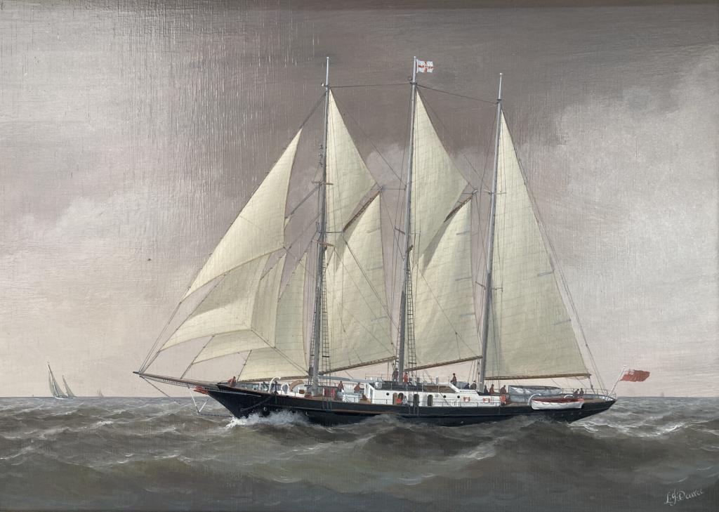 Pearce, "Sir Winston Churchill" Painting O/B (1 of 6)