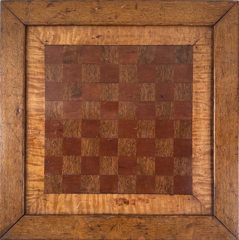 Antique American Checkers Game Board (1 of 3)