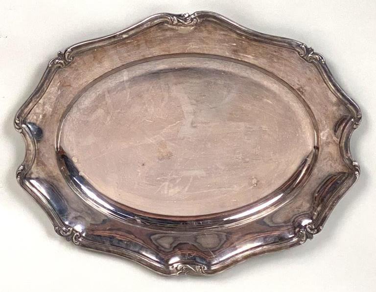 Christofle Serpentine Edged S/P Serving Tray (1 of 4)