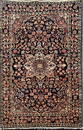 Persian Blue Sarouk Rug