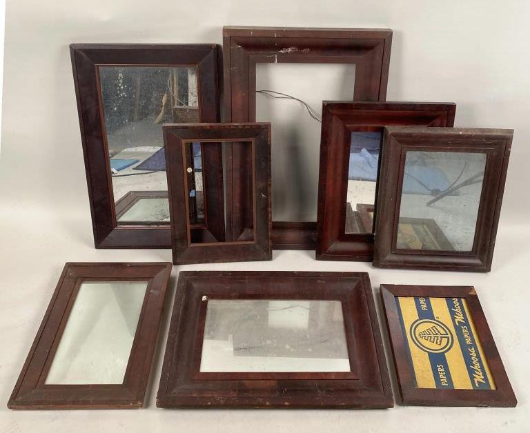 Eight Antique Ogee Molded Frames (1 of 4)