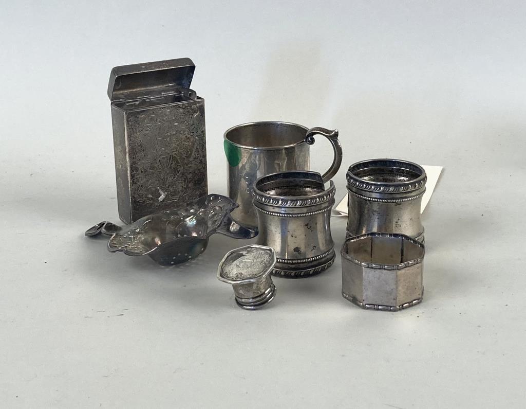 Group Seven Assorted Sterling Silver Items (1 of 4)