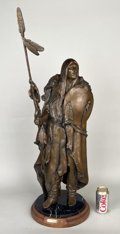 Pettigrew, "Northern Warrior" Bronze Sculpture (1 of 8)