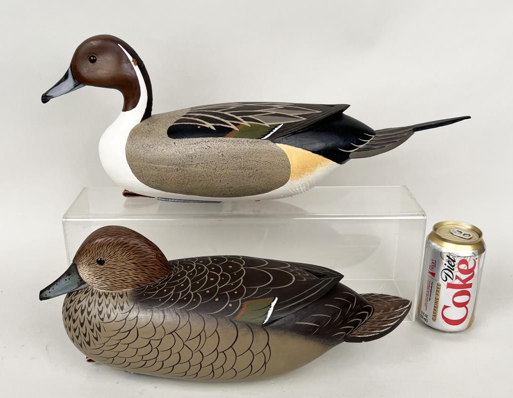 Group of Two John Holloway Duck Decoys (1 of 5)