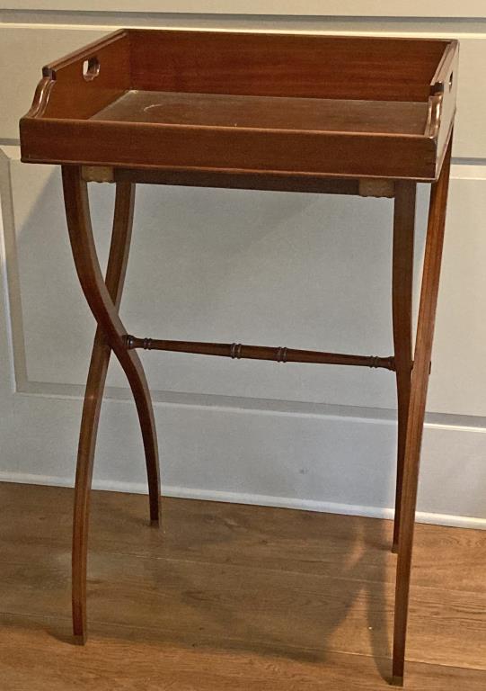 George III Butler Tray/Curule Stand (1 of 8)