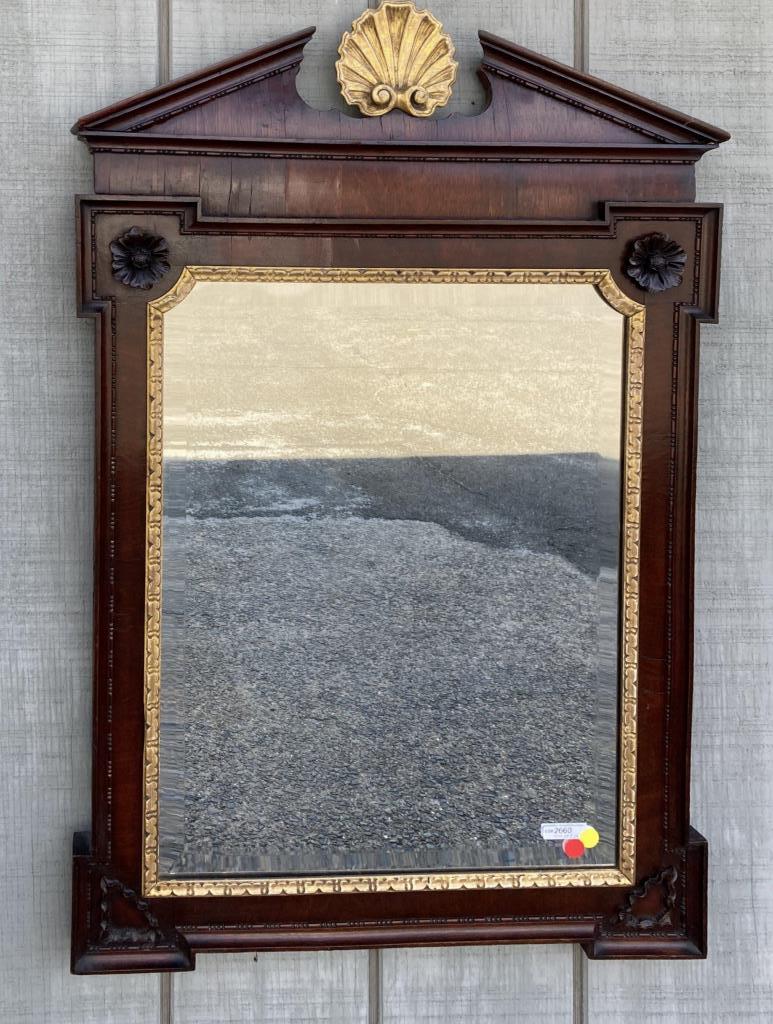 George II Carved & Gilt Mahogany Mirror (1 of 5)