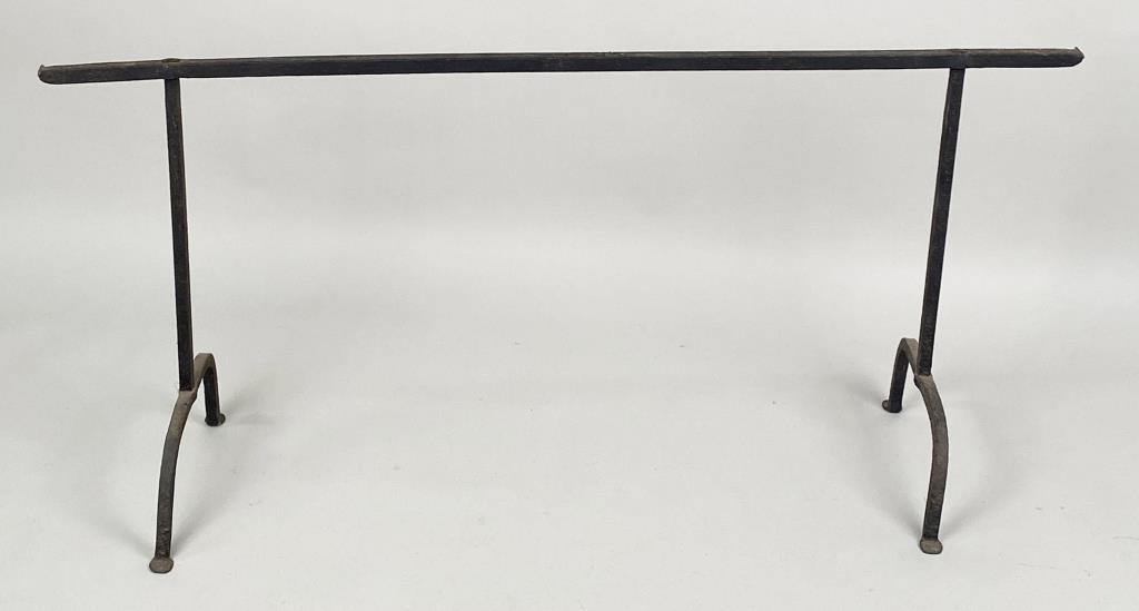 Early Wrought Iron Hearth Hanging Rack (1 of 4)