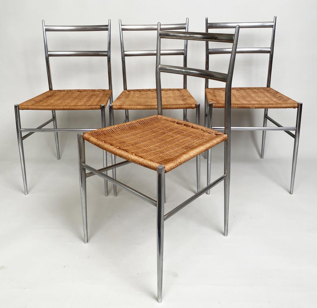 Four Attr. Gio Ponti Superleggera Italian Chairs (1 of 7)