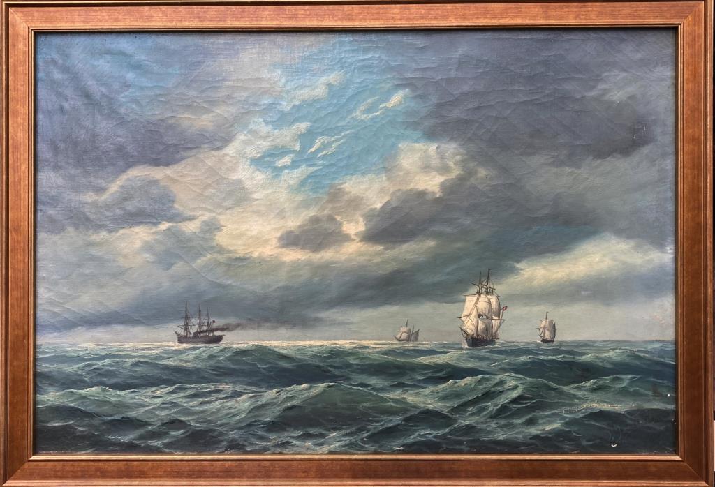 James, O/C Maritime Scene Rough Seas/Clouds (1 of 6)