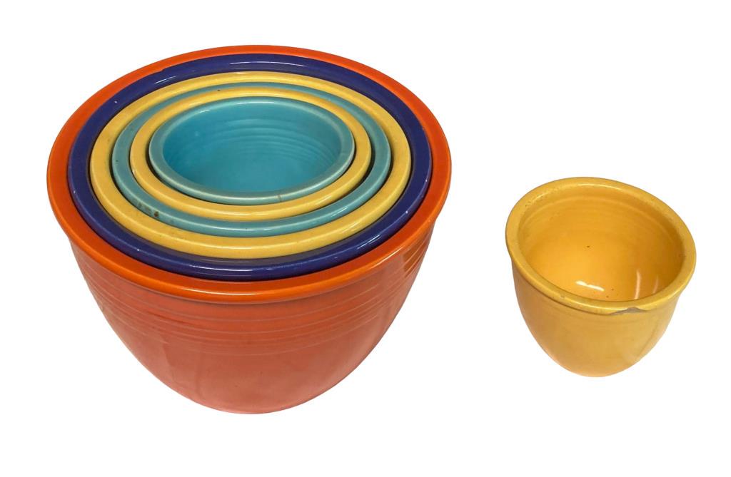 Fiesta mixing cheap bowls vintage
