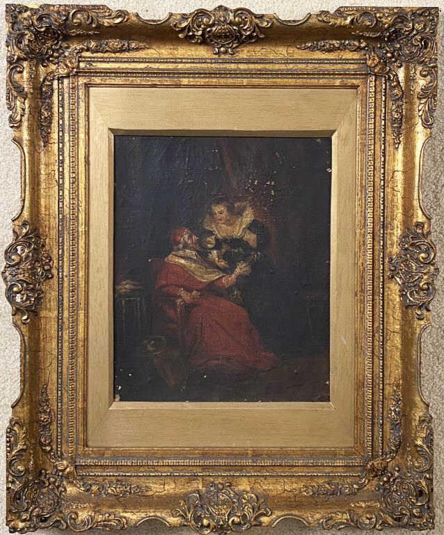 O/C Old Master, Cardinal & Woman (1 of 4)