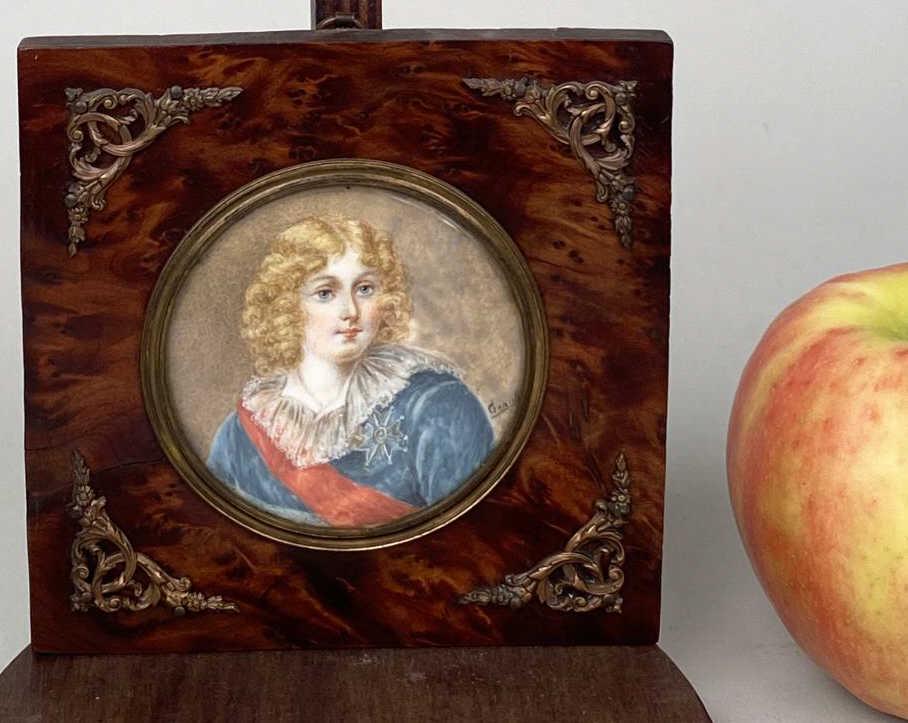 Portrait Miniature of Louis XVII (1 of 4)