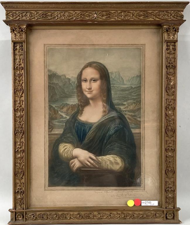 Samuel Arlent-Edwards, Mona Lisa After Da Vinci (1 of 4)