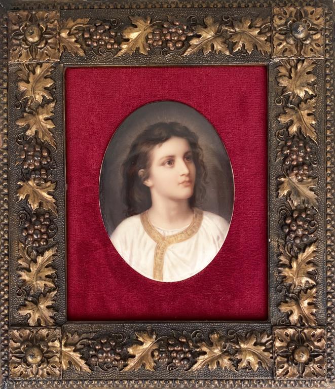 Lauterbach Porcelain Portrait Plaque (1 of 4)