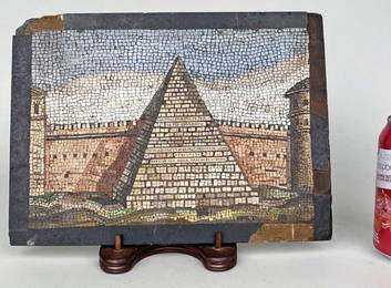 Early Micro Mosaic Plaque, Pyramid of Cestius