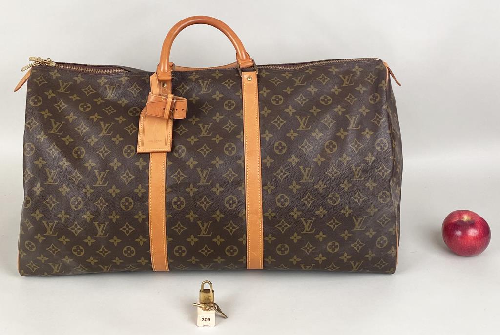 Vintage Louis Vuitton "Keepall" Duffel Bag (1 of 11)