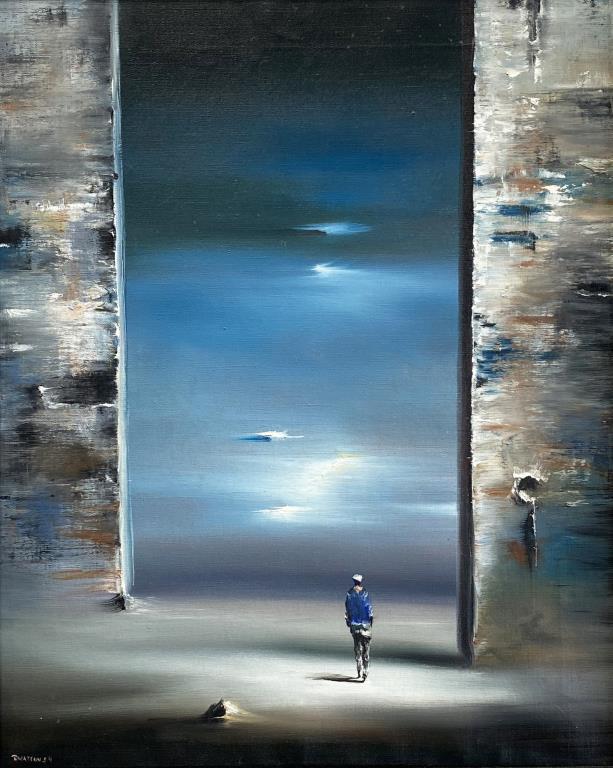 Watson, O/C Surrealist Work 1959 (1 of 5)