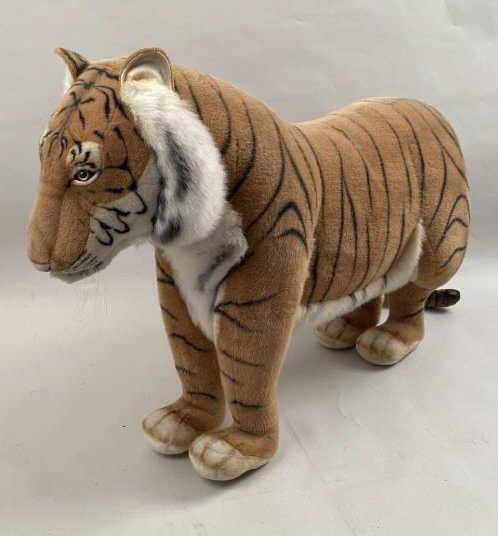 Life Size Stuffed Tiger Toy (1 of 5)
