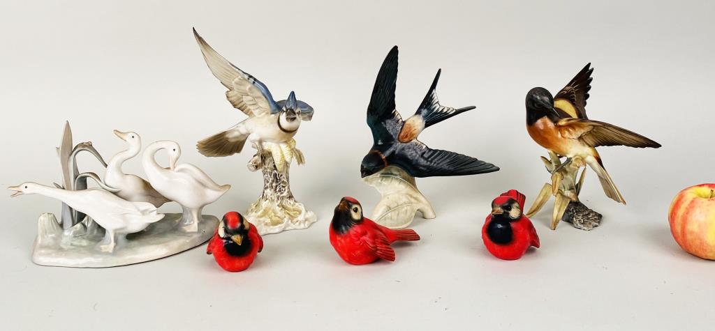 Estate Group Various Porcelain Birds (1 of 7)