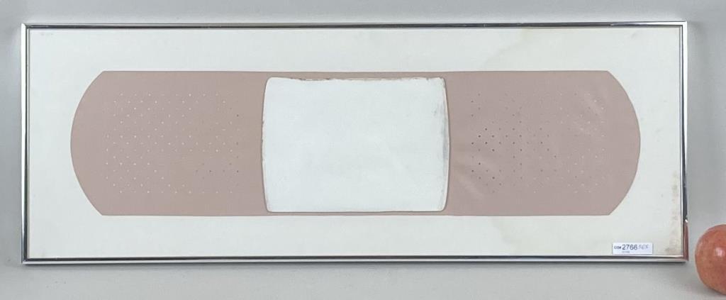 Framed Oversized Band Aid (1 of 3)