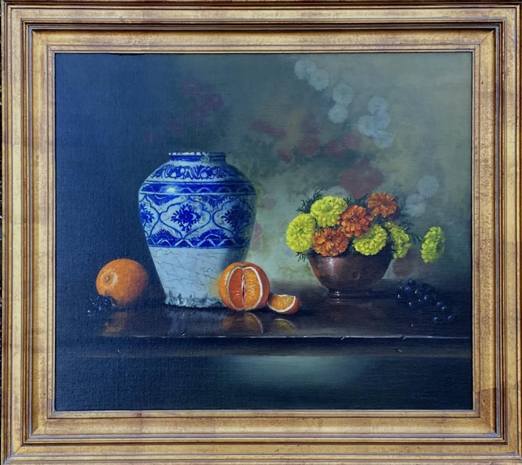 Contemporary Dutch Style Still Life O/C (1 of 4)