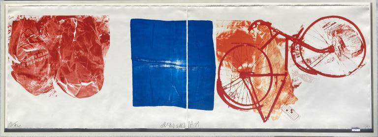 Rauschenberg, Lithograph/Colors "Killdevil Hill" (1 of 7)