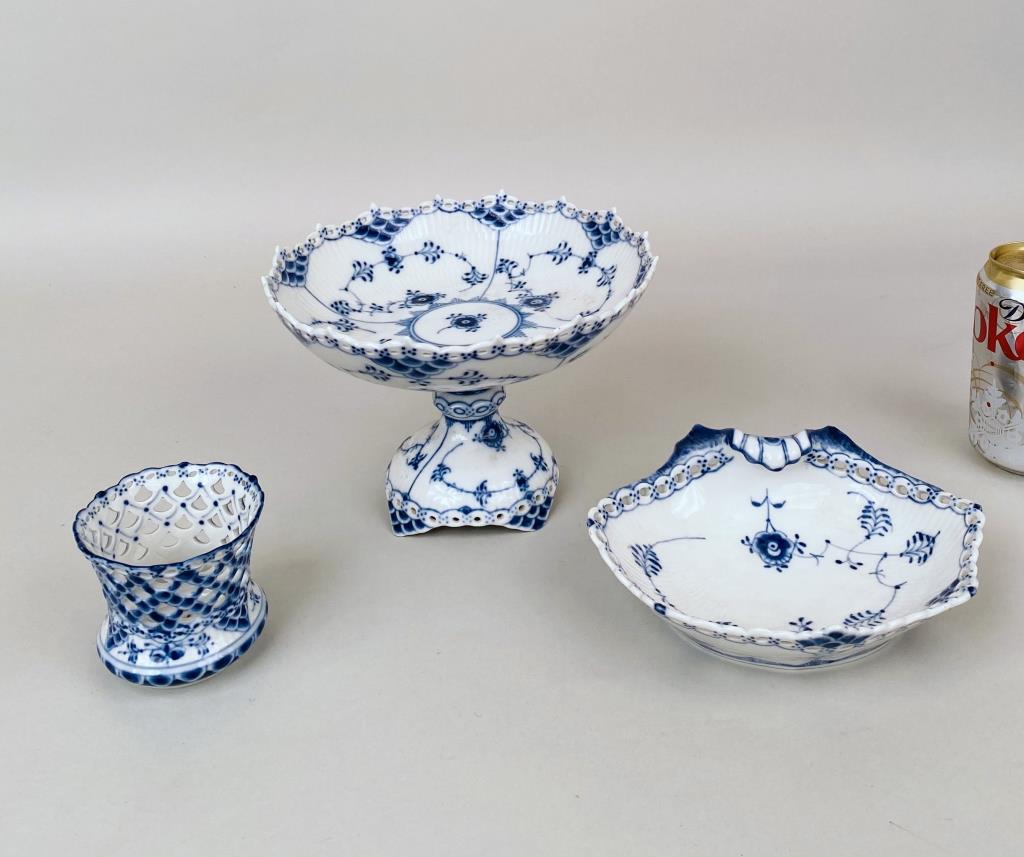 Three Royal Copenhagen Serving Items (1 of 7)