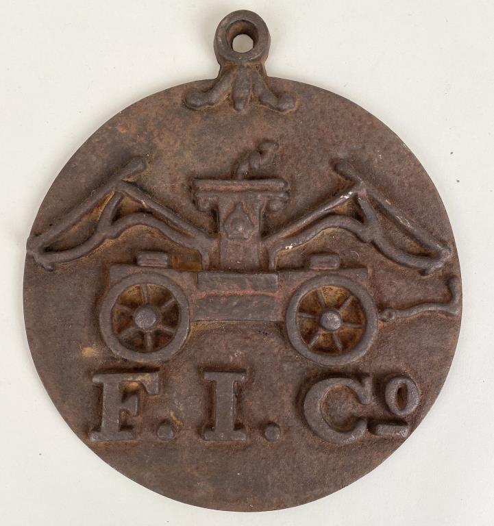 Cast Iron Fire Insurance Marker, Baltimore MD (1 of 2)