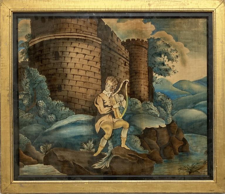 Framed American Theorem Painting/Velvet (1 of 3)