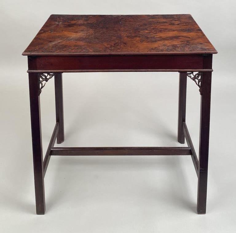 George III Figured Mahogany Silver Table (1 of 9)