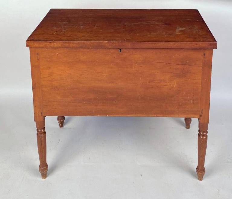 American Cherrywood Lift Top Sugar Chest (1 of 7)