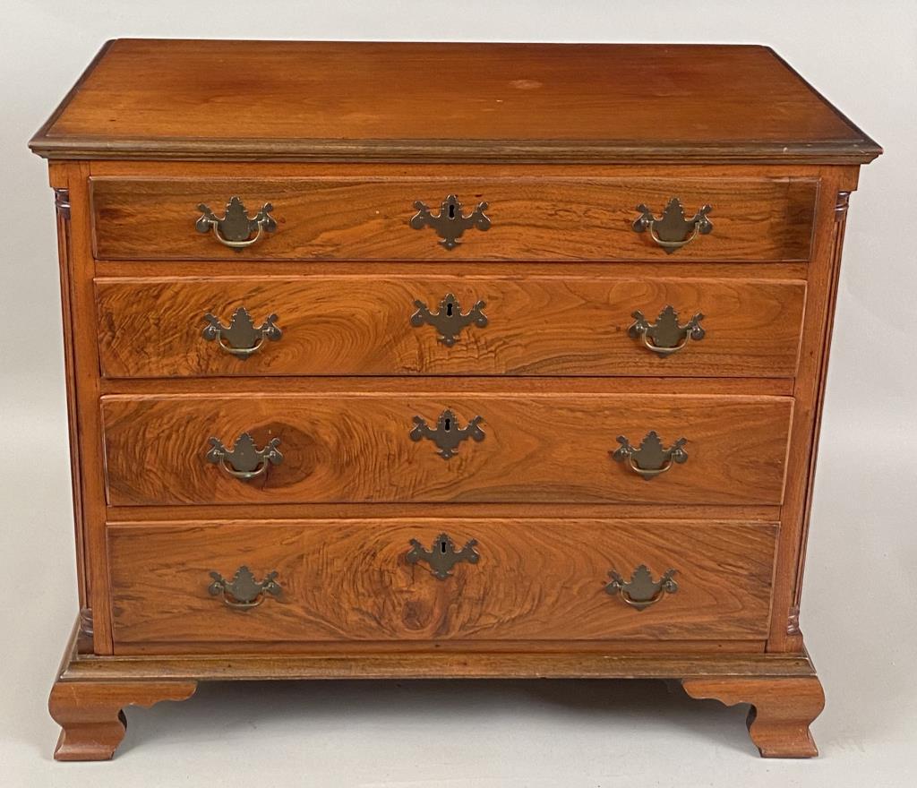 Delaware Valley Chippendale Walnut Chest (1 of 8)