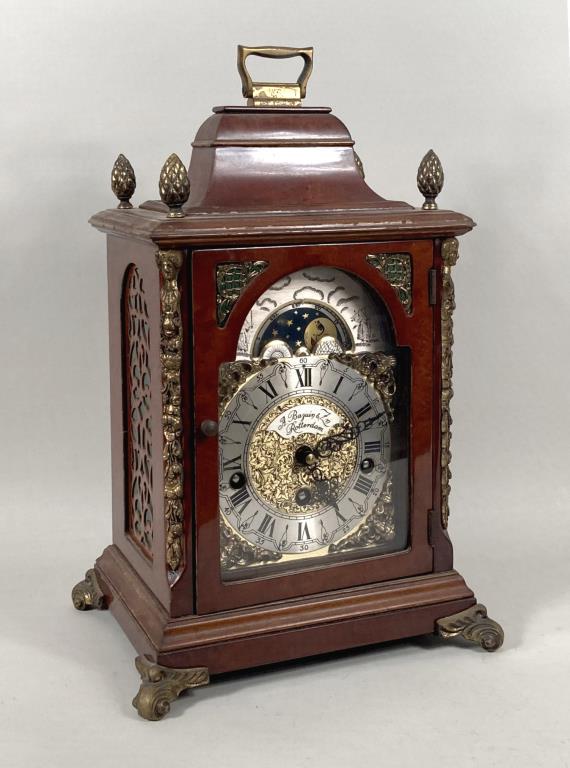 A.Bazuin & Zn, Rotterdam, Dutch Bracket Clock (1 of 9)