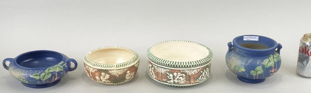 Group Four Roseville Pottery Bowls (1 of 3)