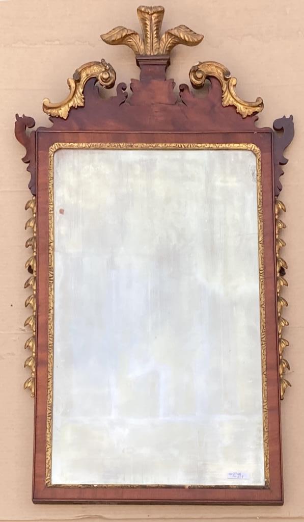 George III Mahogany & Gilt Mirror (1 of 6)