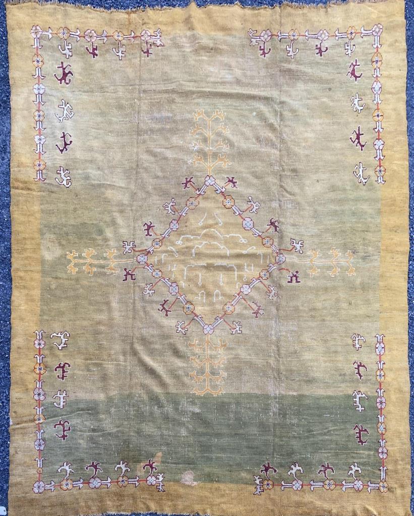 Oushak Room Size Carpet (1 of 8)