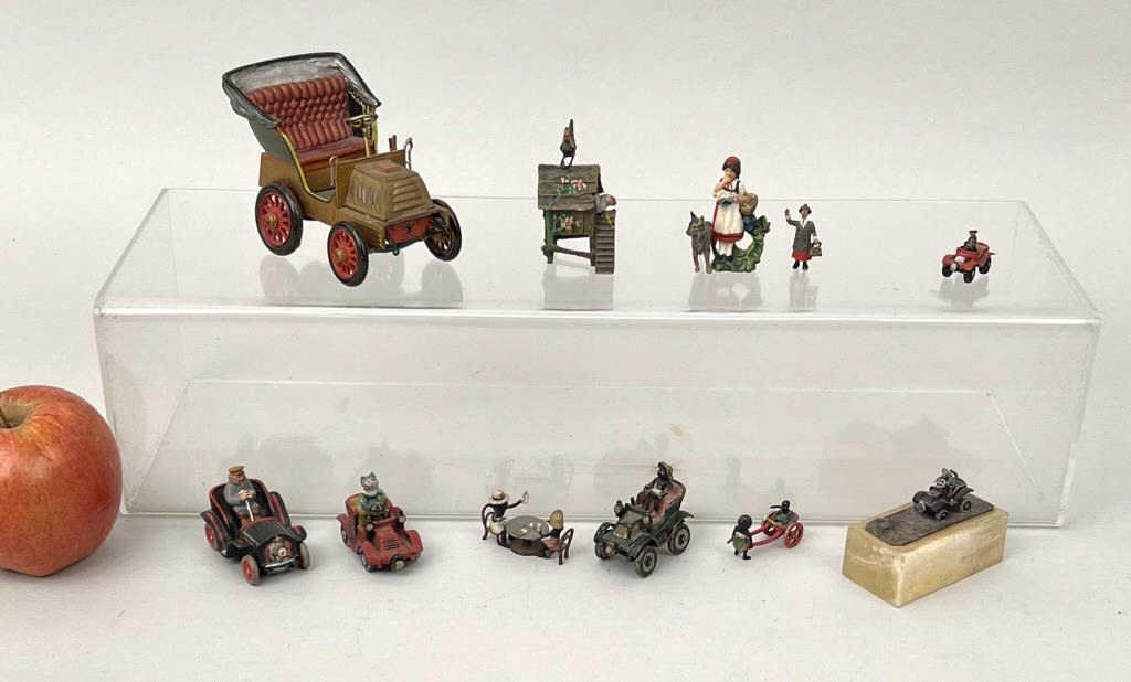 Estate Group Cold Painted Cast Metal Miniatures (1 of 8)