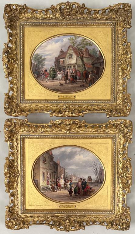 Puller, Two Framed Landscapes O/B (1 of 7)