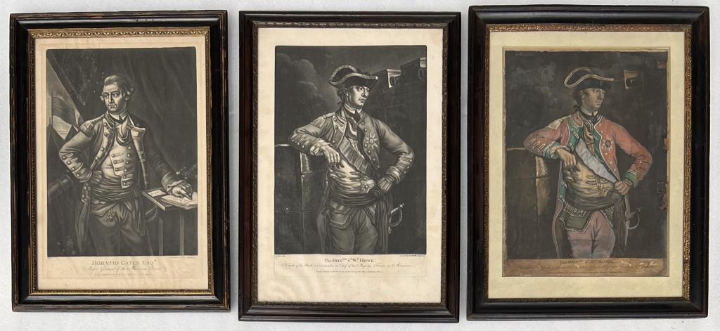 Three 18th Century Revolutionary War Engravings (1 of 7)