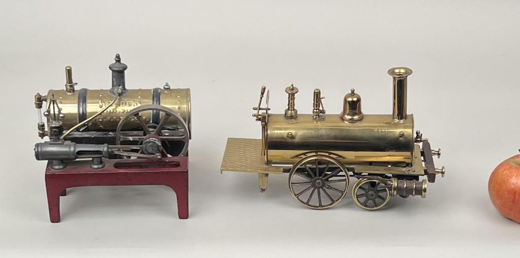 Two Antique Miniature Steam "Engines" (1 of 12)