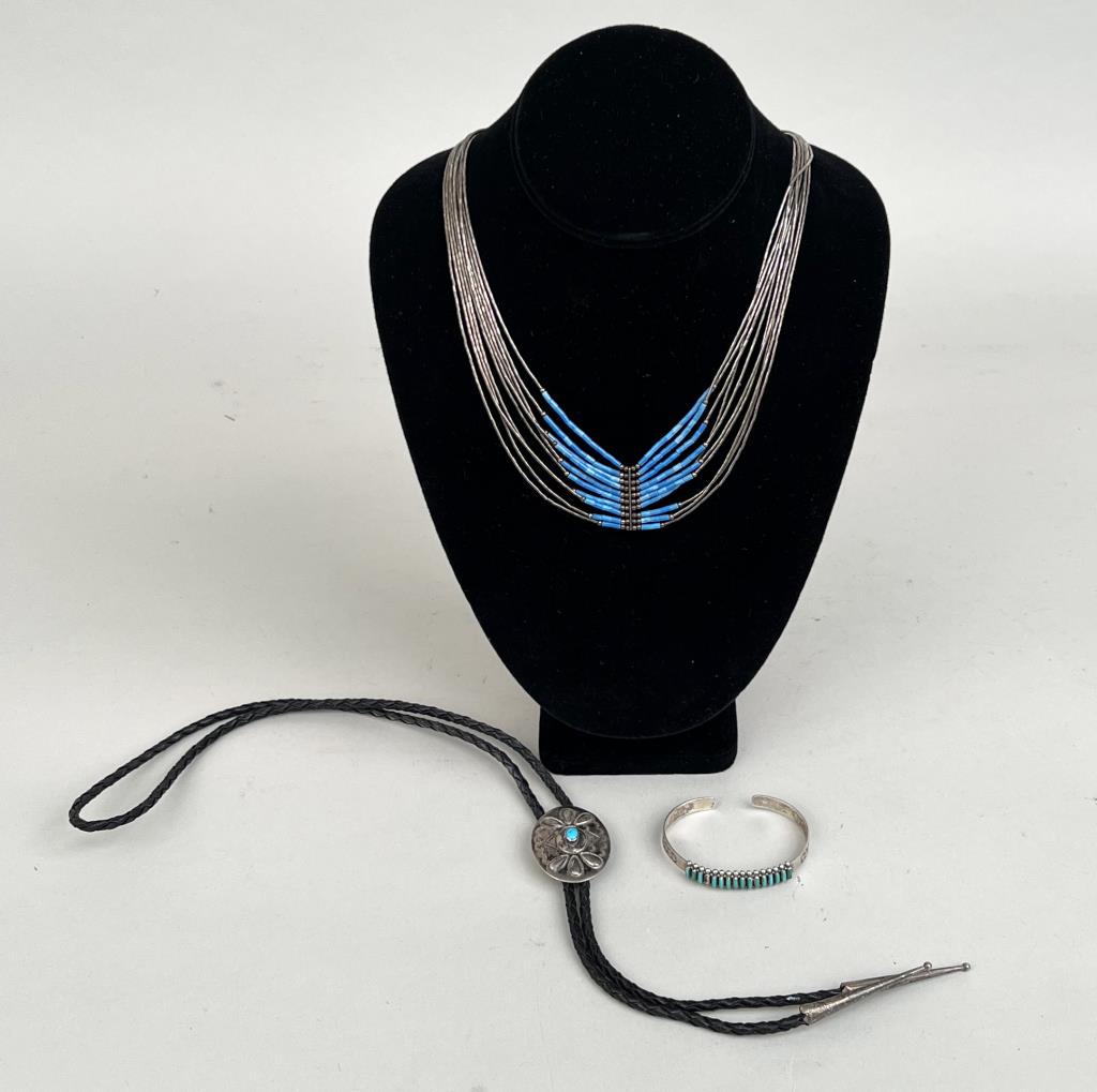 Three NA Sterling Jewelry Items (1 of 6)
