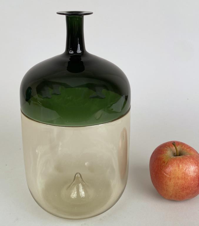 Venini Bolle Bi-Color Glass Vase (1 of 4)