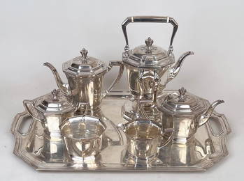 Tiffany & Co. Sterling Tea & Coffee Service/Tray