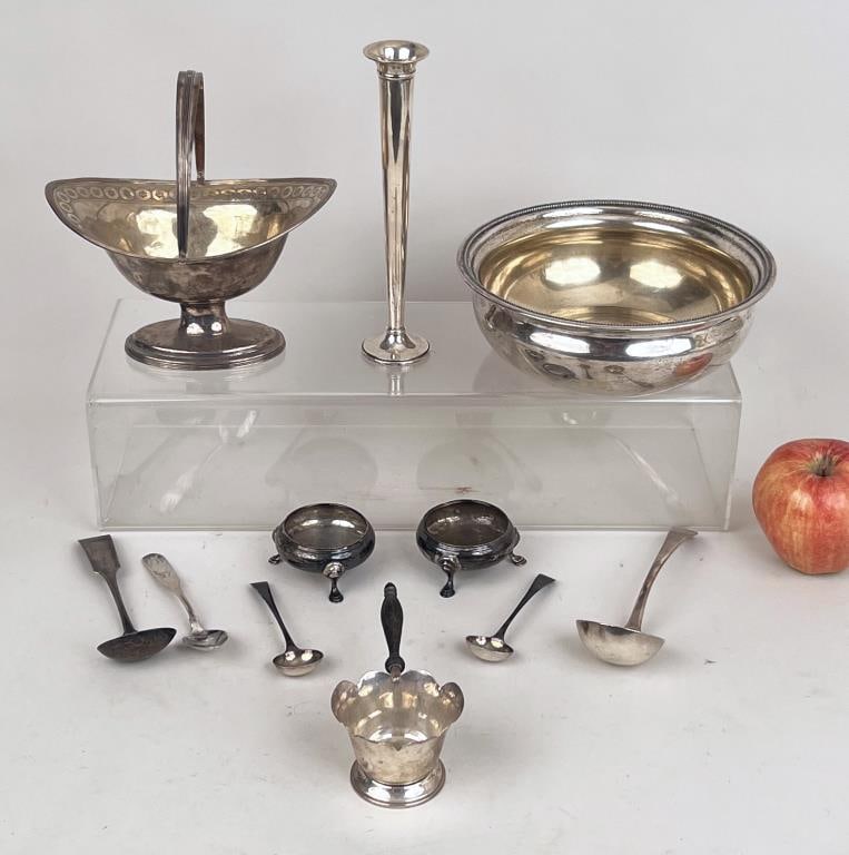 Group Assorted Sterling Silver Items, Incl Bateman (1 of 6)