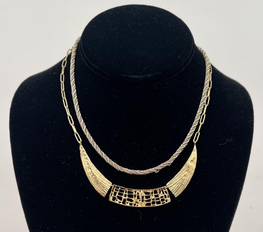 Two Gold Necklaces (1 of 6)