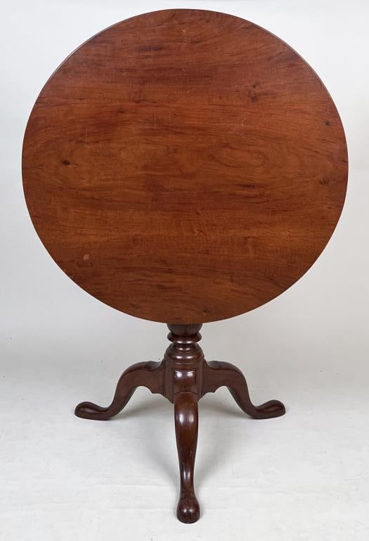 Queen Anne Mahogany Tip Top Tea Table (1 of 6)