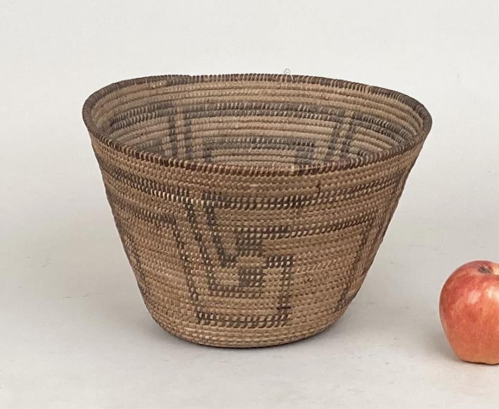 Native American Geometric Woven Basket (1 of 7)