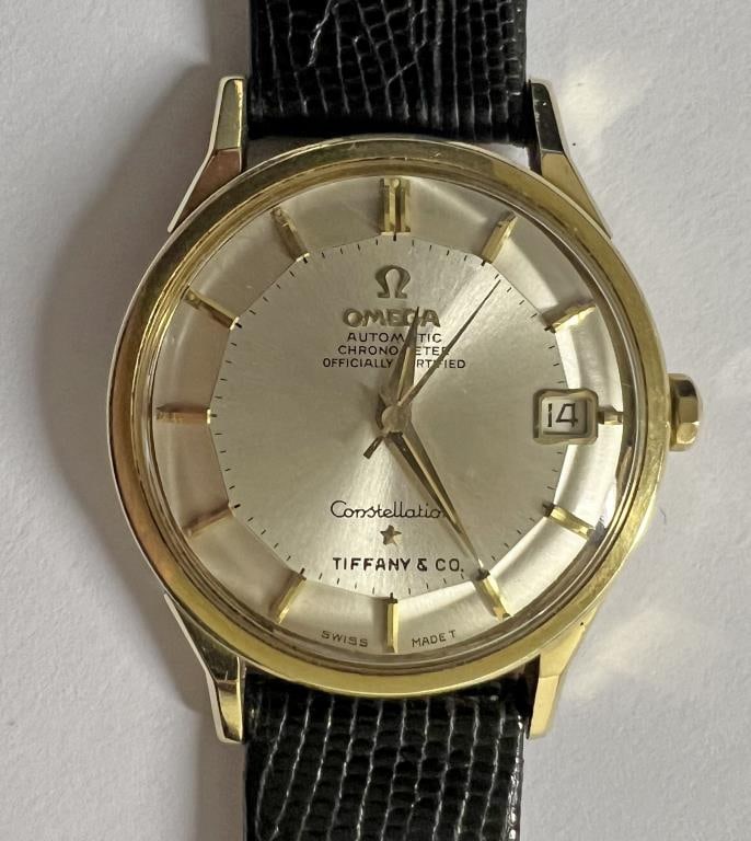 14k Gold Omega Constellation For Tiffany Watch (1 of 6)