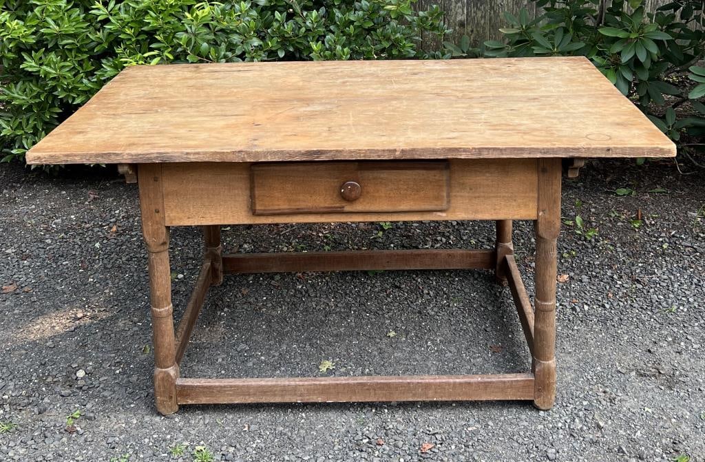 Early Poss. North Carolina Walnut Tap Table (1 of 7)